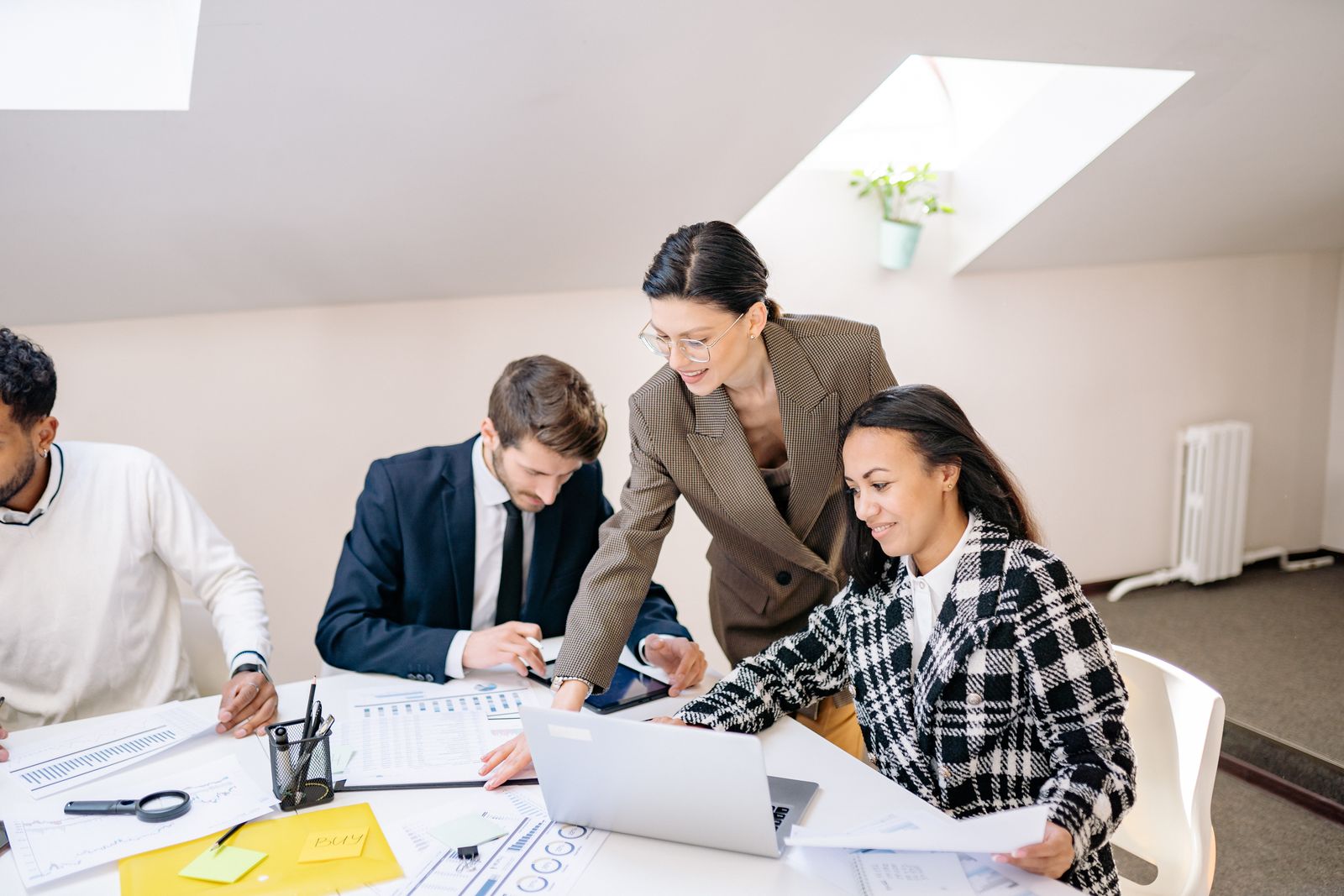 A small group session at the Midtown office